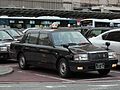 タクシーの一例（トヨタ・クラウンコンフォート）