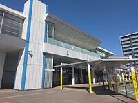 勝田駅の駅舎