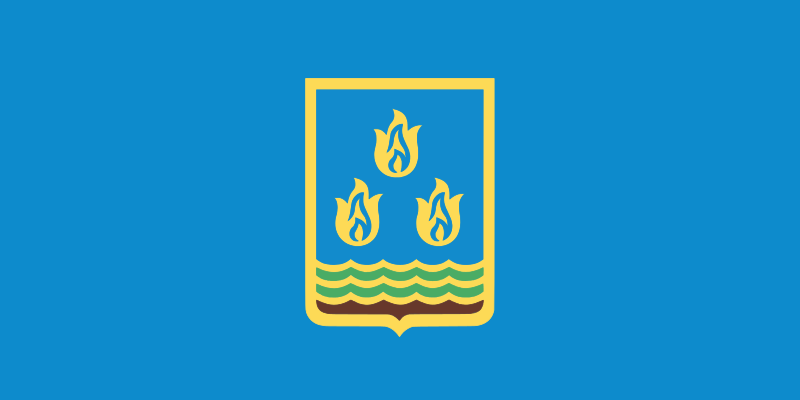 ファイル:バクー市旗.svg