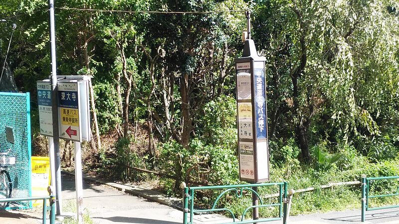 ファイル:中央道深大寺バス停下 2.jpg