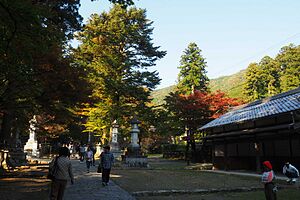 山門から入ってすぐ
