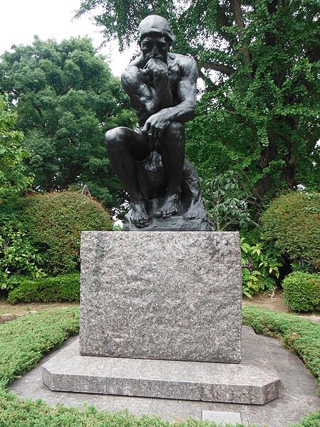 ファイル:The Thinker in Ueno.jpg