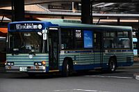仙台市営バスの東武顔したバス車両