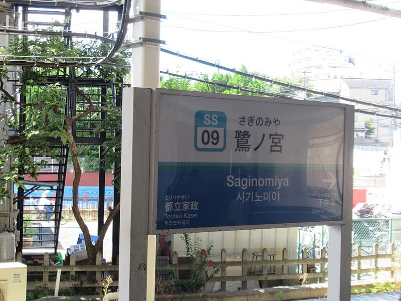 ファイル:SaginomiyaST Station Sign.jpg